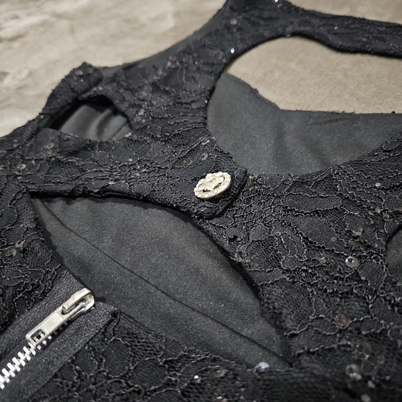 Honey + Rosie ✦ Sequin Cutout Mini ✦ Crystal Heart Back ✦ Size 5 ✦ EUC - Picture 14 of 16